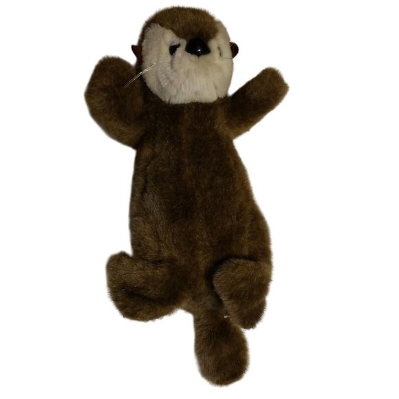 K & M | Toys | Km International Sea Otter Brown Plush River Otter